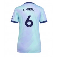 Arsenal Gabriel Magalhaes #6 Tredjedrakt Dame 2024-25 Kortermet